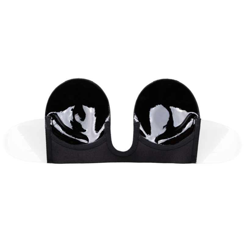 Reggiseno senza maniglie en u nero coppa a di Bye-Bra, immagine 4