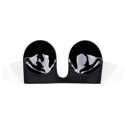 Reggiseno senza maniglie en u nero coppa a di Bye-Bra, immagine 4