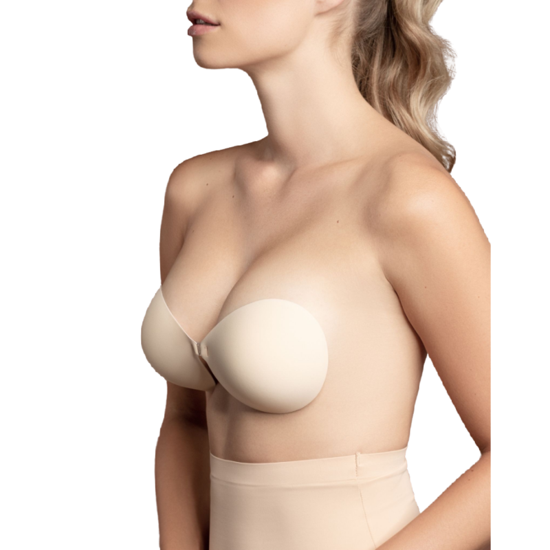 Reggiseno invisible beige coppa b di Bye-Bra