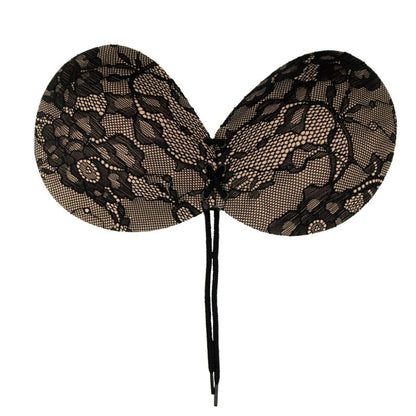 Reggiseno adesivo intrecciato e ricamato coppa a di Bye-Bra, immagine 4