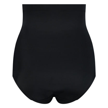 BYE-BRA - FAJA SENZA CUCITURE STILE PANTIES NERO MISURARE M