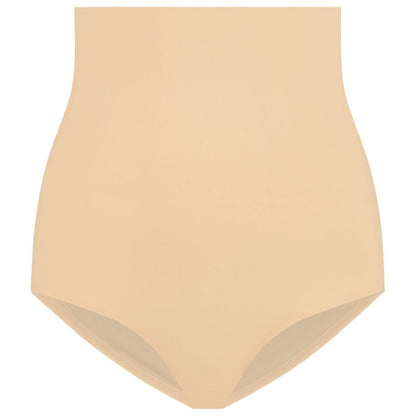 BYE-BRA - FAJA SENZA CUCITURE STILE PANTIES BEIGE MISURARE XXL