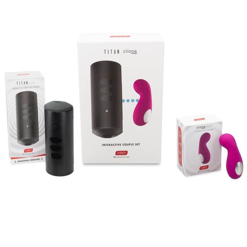 Set coppie titan e Cliona lilla di Kiiroo, immagine 4