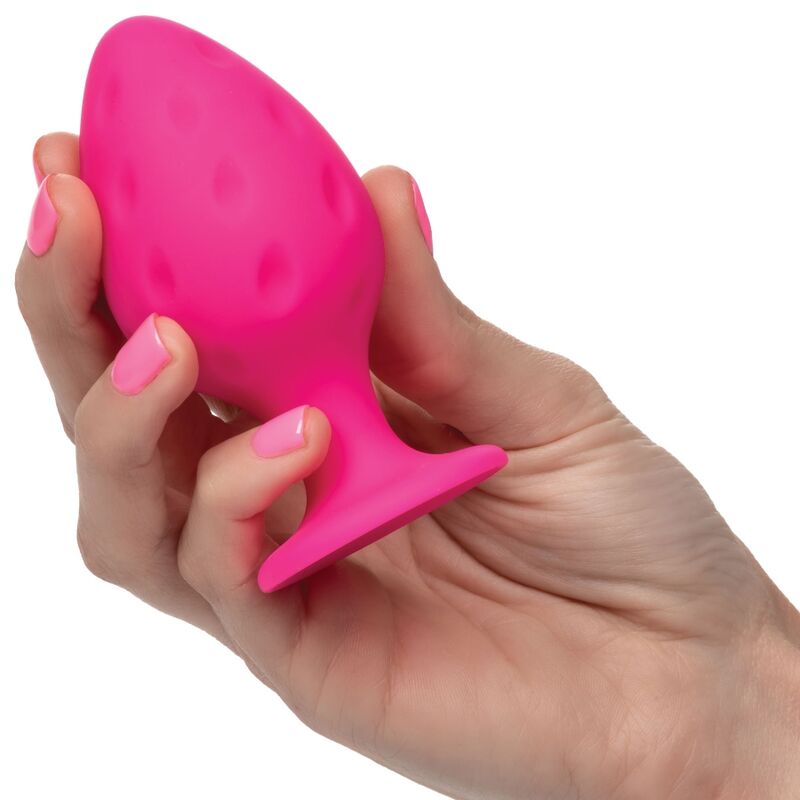 Plug anale buttplug cheeky rosa di Calexotics, immagine 6