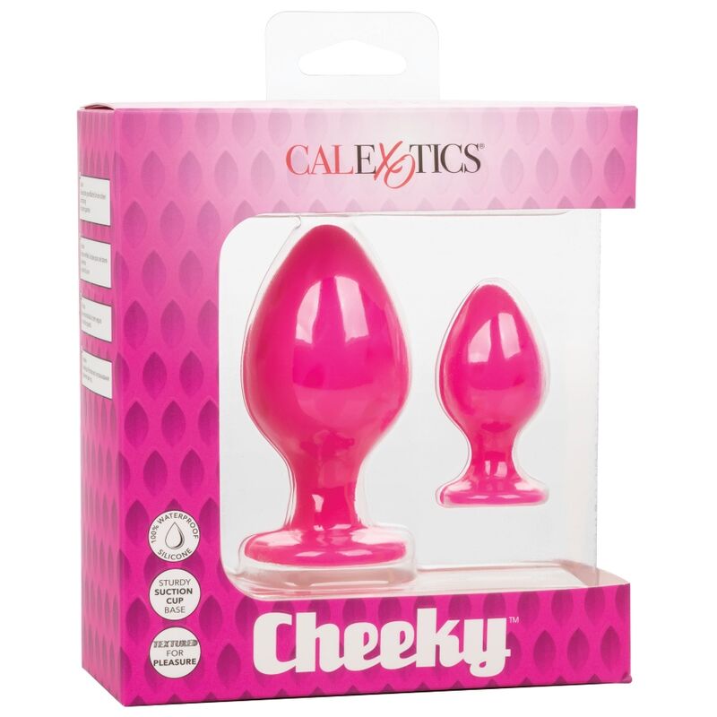 Plug anale buttplug cheeky rosa di Calexotics, immagine 9