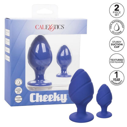 Plug anale buttplug cheeky viola di Calexotics