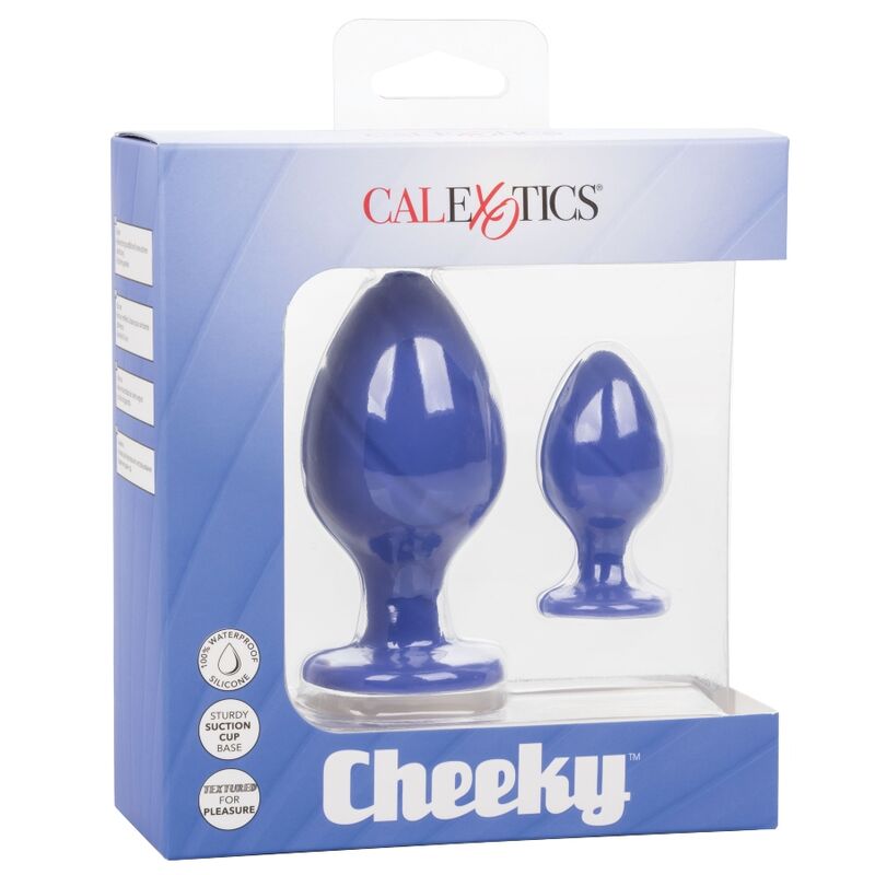 Plug anale buttplug cheeky viola di Calexotics, immagine 10