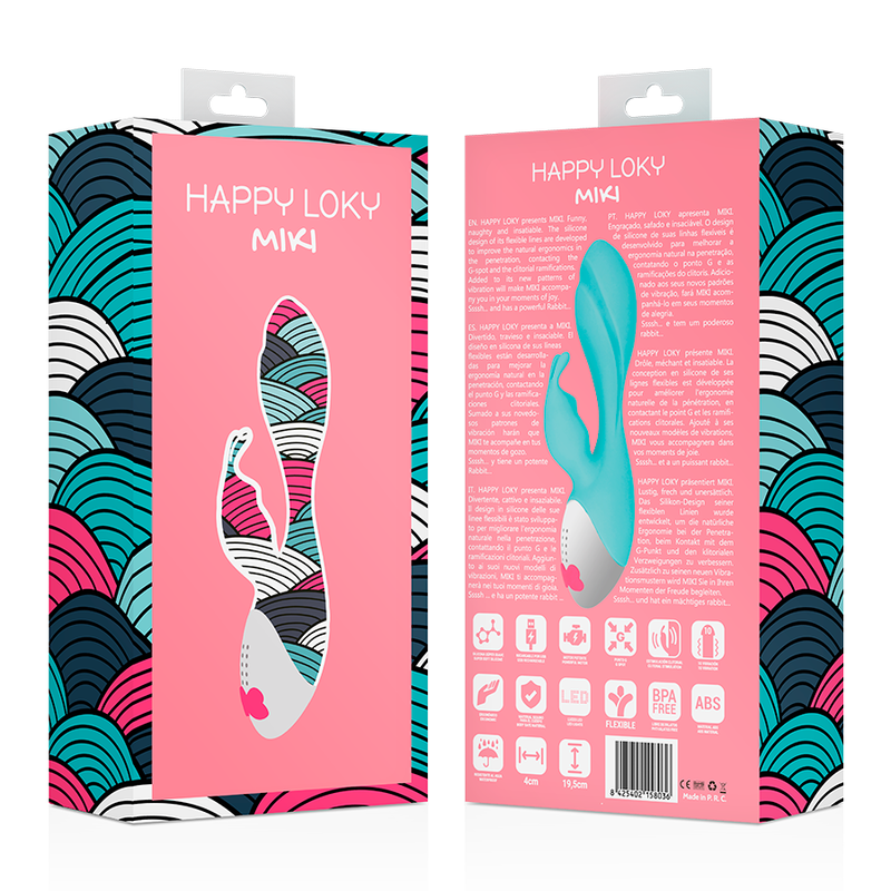 Vibratore rabbit Miki di Happy Loky, immagine 8
