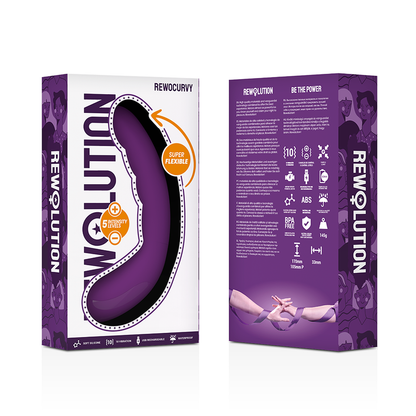 Vibratore flessibile ricaricabile Rewocurvy di Rewolution, immagine 7