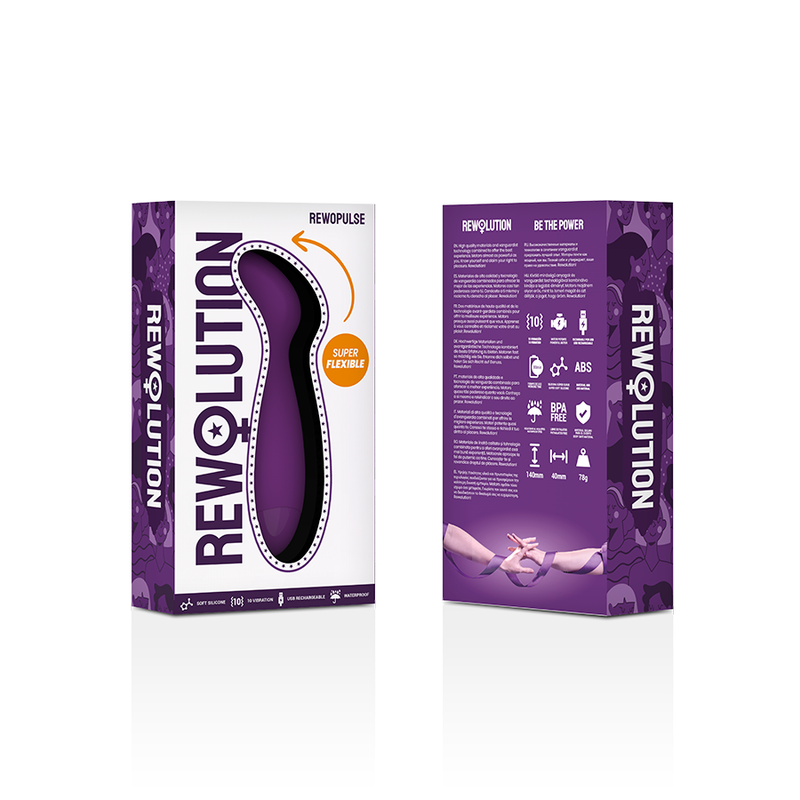 Vibratore Rewopulse flessibile stimolatore del punto g di Rewolution, immagine 7