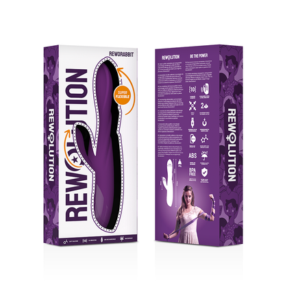 Reworabbit vibratore flessibile con coniglio di Rewolution, immagine 7