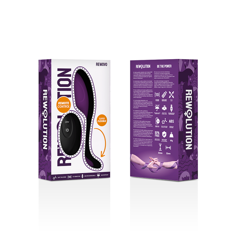 Vibratore Rewovo uovo telecomando di Rewolution, immagine 8