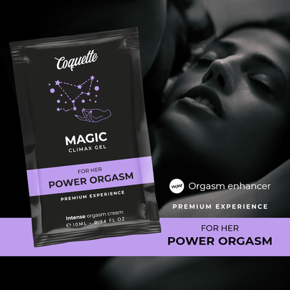 Gel per lei Pocket magic climax gel per il miglioramento Dellorgasmo 10 ml di Coquette Chic Desire, immagine 3