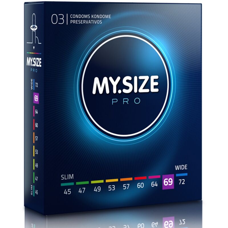 Preservativi Pro 69 mm 3 unità di My Size