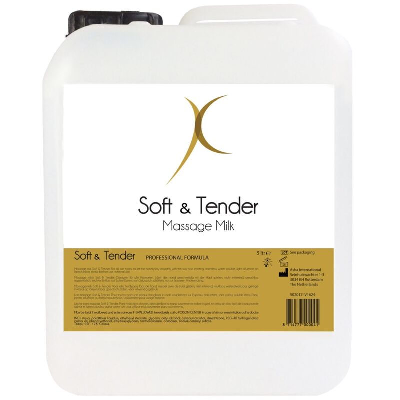 Sex toy latte da massaggio morbido e tenero 5000 ml di Soft And Tender