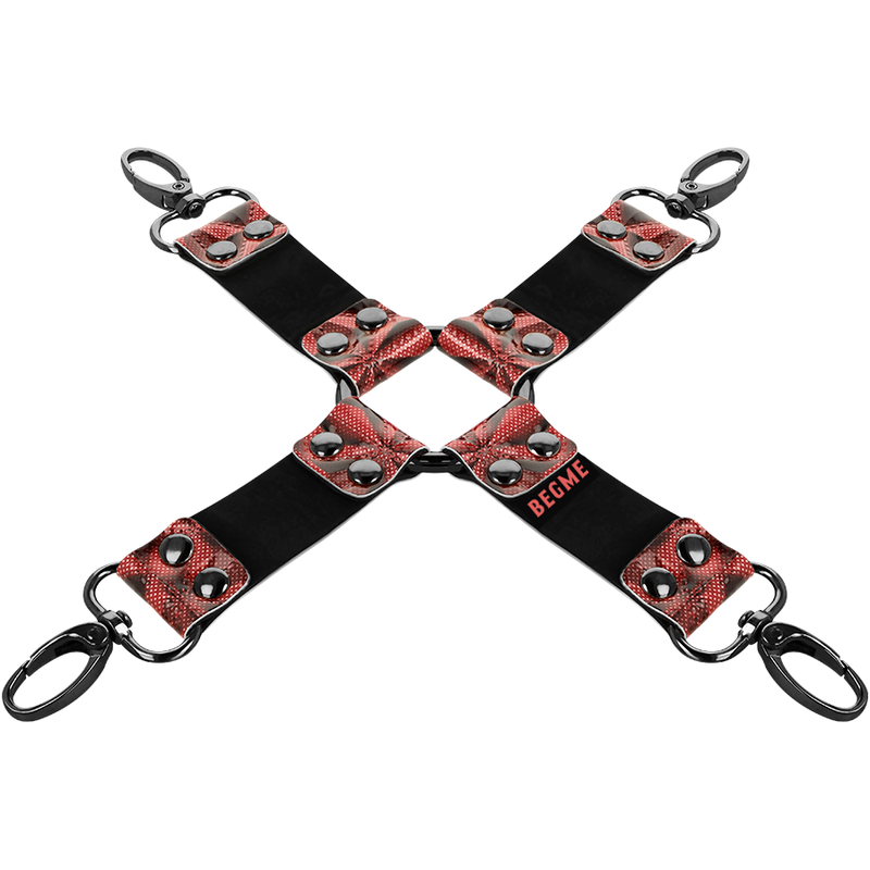 Accessorio sexy cravatta di Maiale in pelle vegana premium edizione rossa di Begme, immagine 4