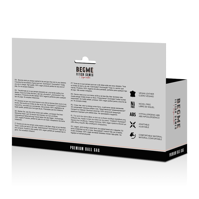 Sex toy edizione rossa in pelle vegana di Begme, immagine 6