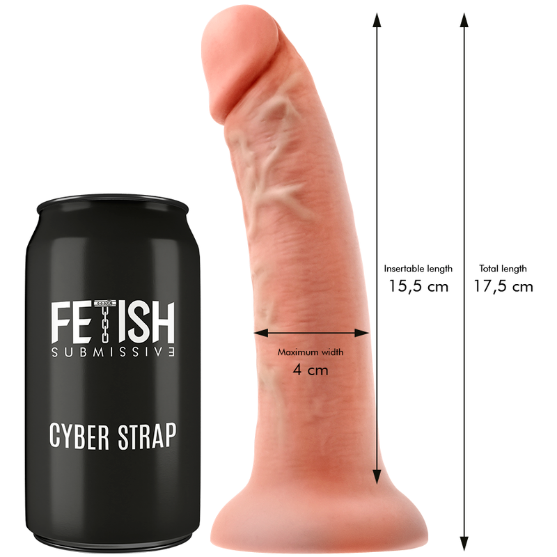 Imbragatura con dildo e telecomando bullet tecnologia watchme S di Fetish Submissive Cyber Strap, immagine 4