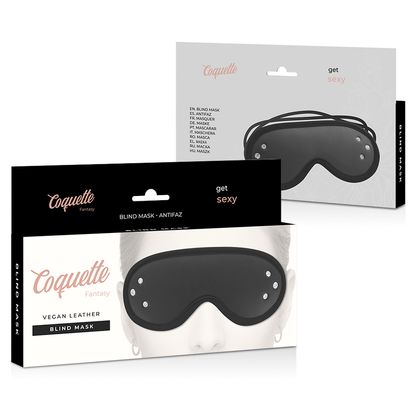 Maschera fantasia vegana in pelle con fodera in neoprene di Coquette Chic Desire, immagine 6
