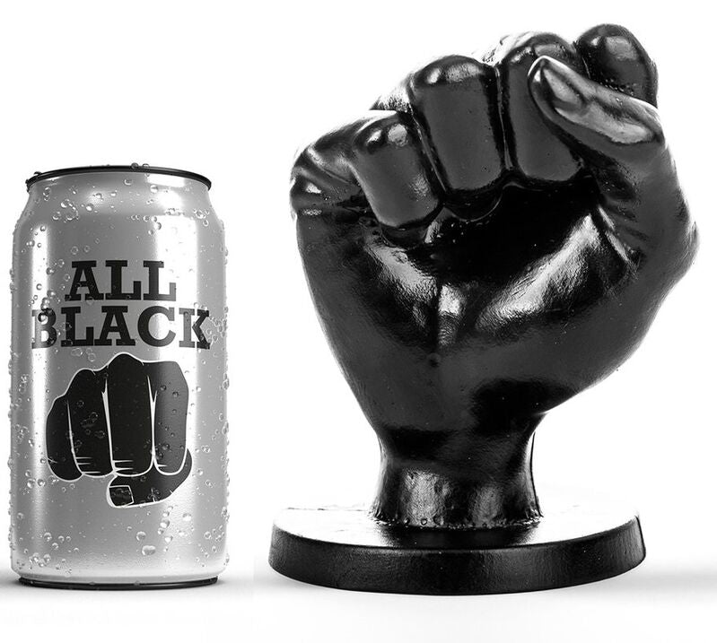 Sex toy anale pugno 14 cm di All Black