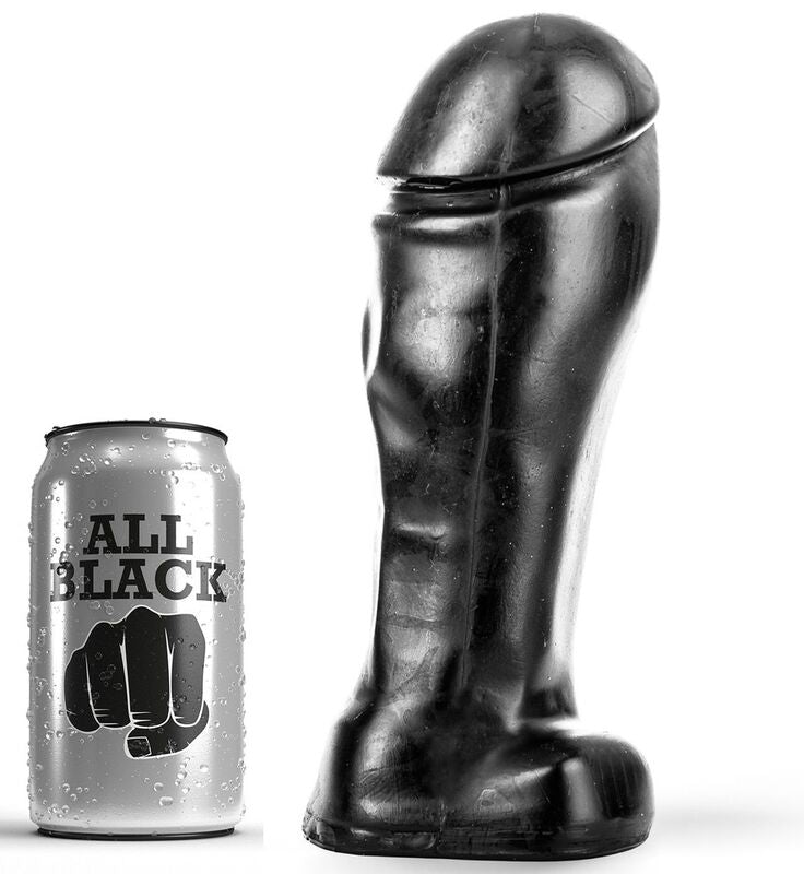 Dildo punta larga 22 cm di All Black