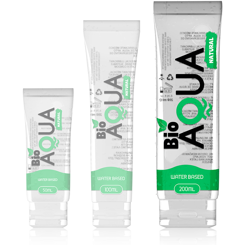 Lubrificante ingredienti naturali a base acqua 200 ml di Bioaqua, immagine 2