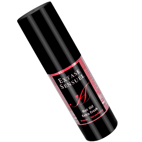 Olio stimolante heat Trip alla fragola 35 ml di Extase Sensual
