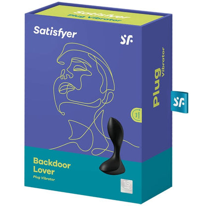 Vibratore spina backdoor lover nero di Satisfyer, immagine 4