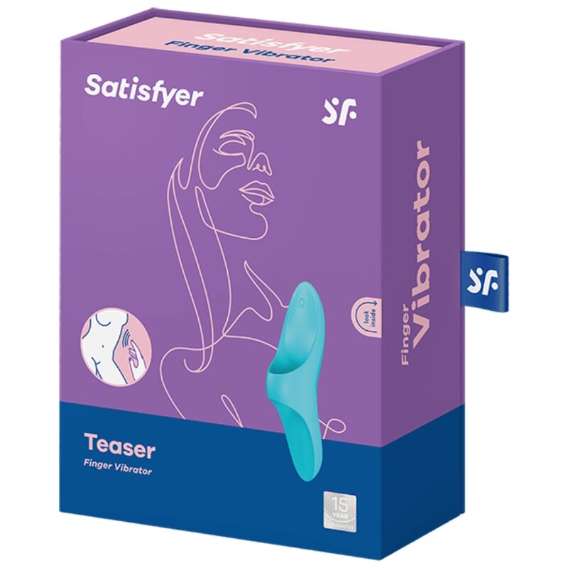 Vibratore da dito teaser luce blu di Satisfyer, immagine 5