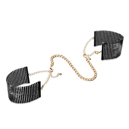 Manette in rete di metallo Dãsir Mãtallique nero di Bijoux Indiscrets