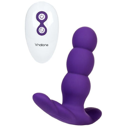 Ovetto vibrante pearl telecomando anale lilla di Nalone