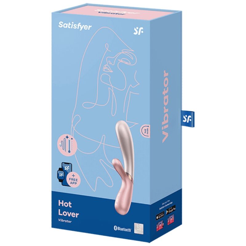 Vibratore hot lover rosa & beige di Satisfyer, immagine 4