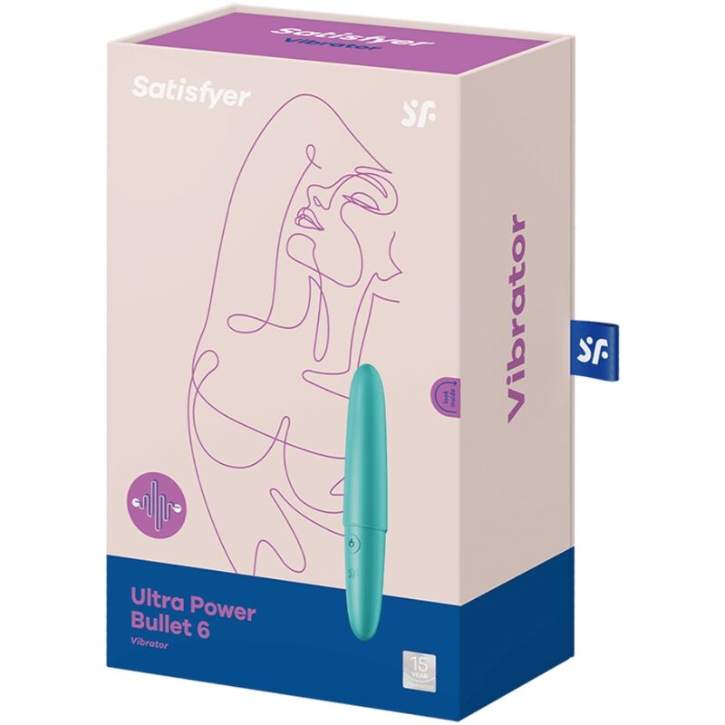 Bullet Ultra power 6 turchese di Satisfyer, immagine 3