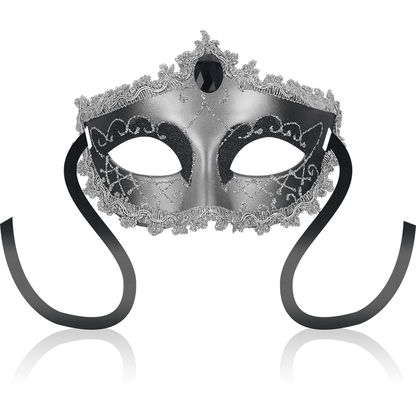 Maschere maschera nera diamond grigia di Ohmama