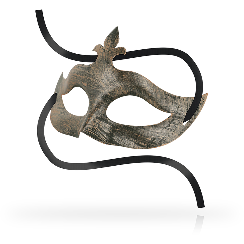 Maschere Fleur de Lis maschera rame di Ohmama, immagine 2