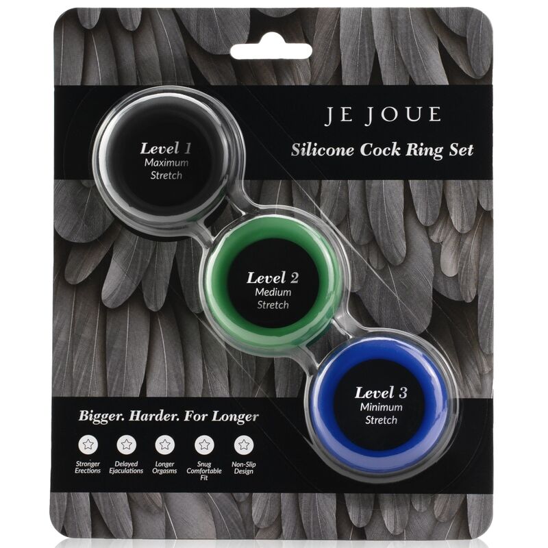 Set in silicone anelli per pene in silicone di Je Joue, immagine 2