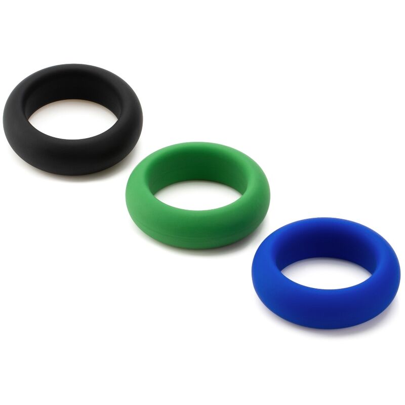 Set in silicone anelli per pene in silicone di Je Joue