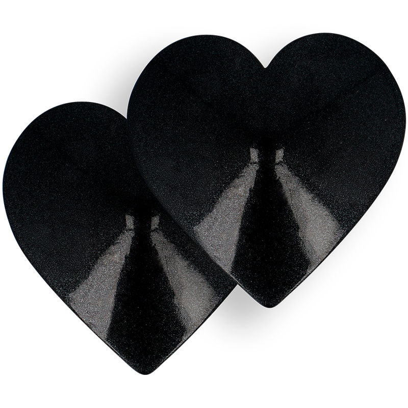 Copri capezzoli black Hearts di Coquette Chic Desire, immagine 3