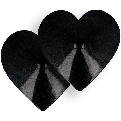 Copri capezzoli black Hearts di Coquette Chic Desire, immagine 3