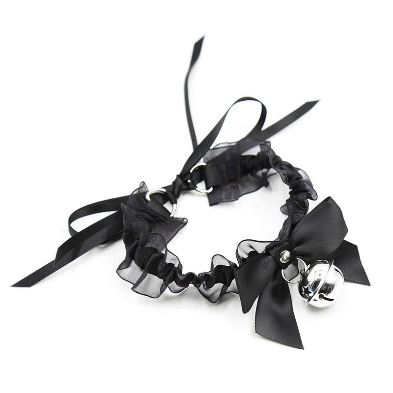 Collana fetish in pizzo di Ohmama Fetish, immagine 3