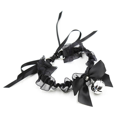 Collana fetish in pizzo di Ohmama Fetish, immagine 3