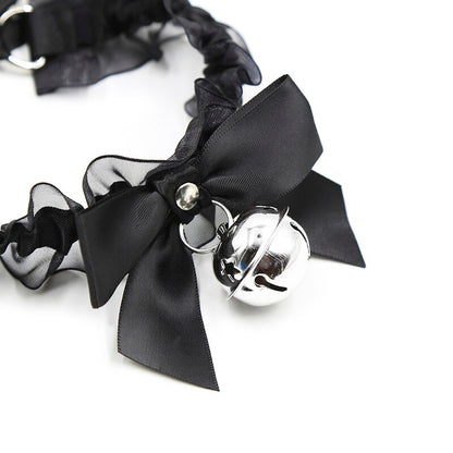 Collana fetish in pizzo di Ohmama Fetish, immagine 4