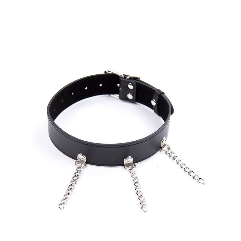 Collana fetish con anelli di Ohmama Fetish, immagine 2