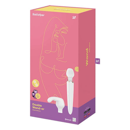 Ovetto vibrante aPP double Wander bianco di Satisfyer, immagine 5