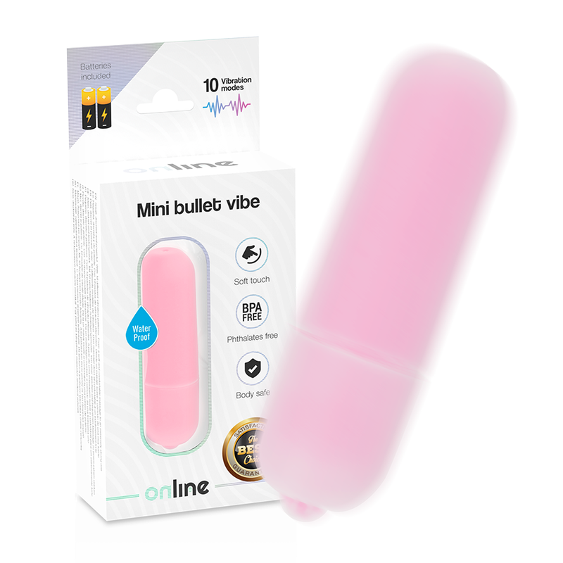 Vibratore mini Proiettore rosa di Online