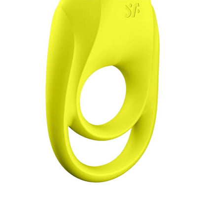 Vibratore ad anello duo spettacolare giallo di Satisfyer, immagine 2