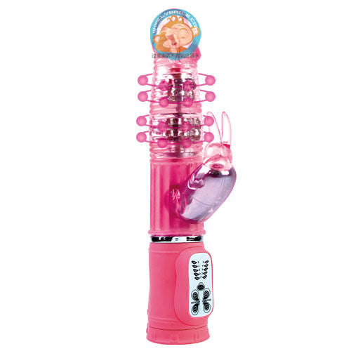 Vibratore rabbit passion rock Rampante 10f 27 cm di Baile, immagine 2