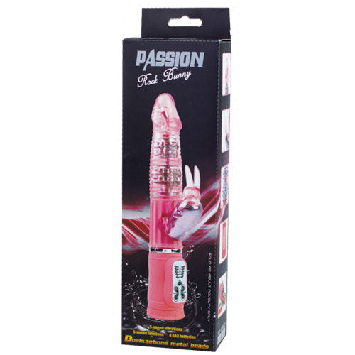 Vibratore rabbit passion rock Rampante 10f 27 cm di Baile, immagine 5