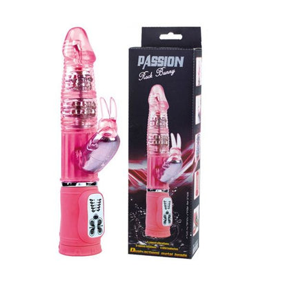 Vibratore rabbit passion rock Rampante 10f 27 cm di Baile, immagine 6