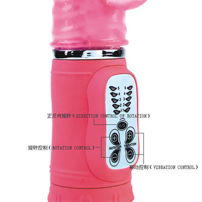 Vibratore rabbit simpatico passione Rampante 10f 27 cm di Baile, immagine 3